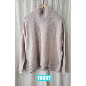 H&M Beige Heavy-knit Sweater